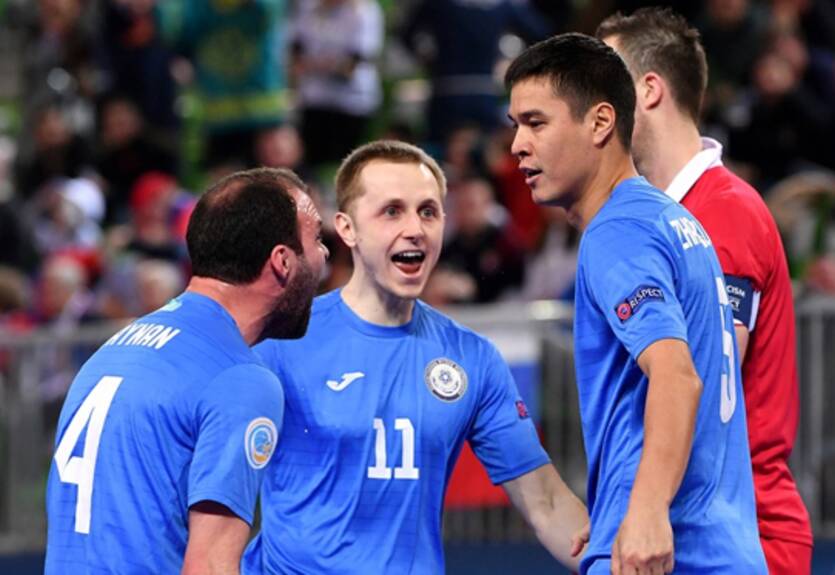 Сербия - Казахстан 1:3 видео голов и обзор матча Евро-2018 по футзалу