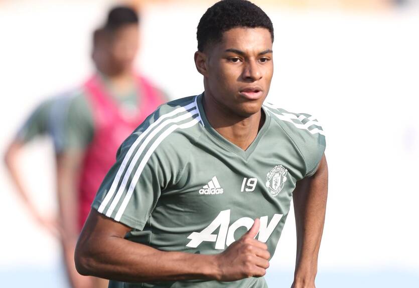 Граффити 20-летнего Рэшфорда украсило тоннель Олд Траффорд Граффити 20-летнего Рэшфорда украсило тоннель Олд Траффорд