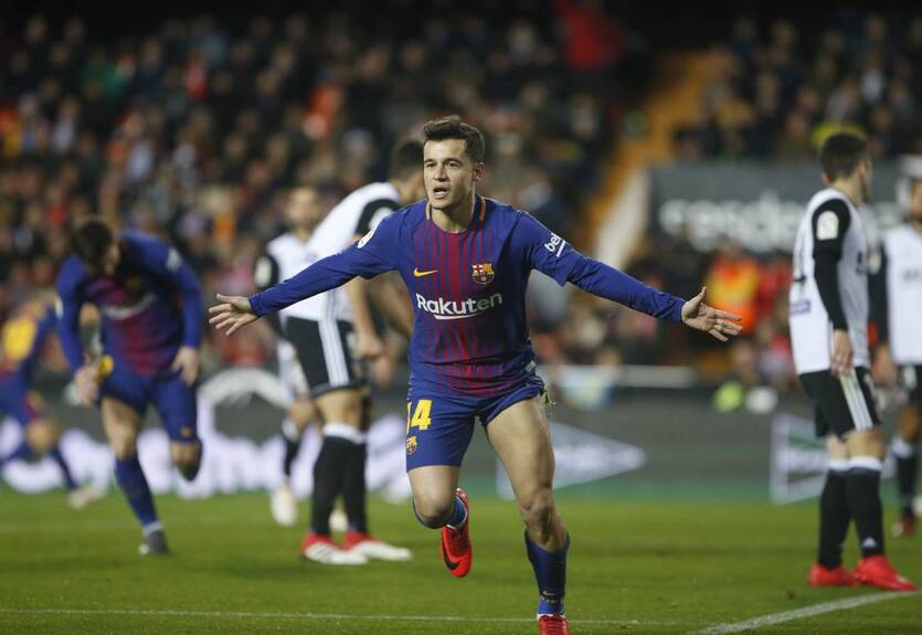 Коутиньо отметился дебютным голом за Барселону