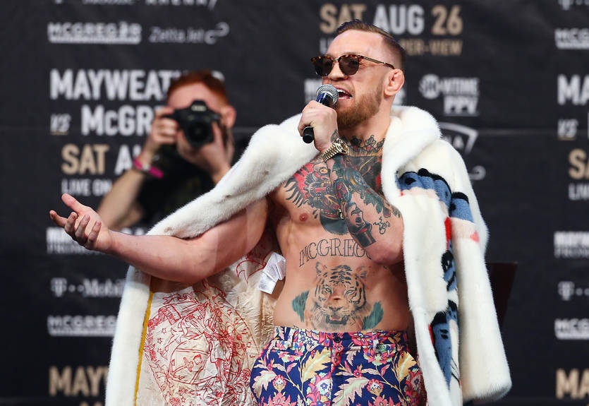Макгрегор установил антирекорд UFC Макгрегор установил антирекорд UFC