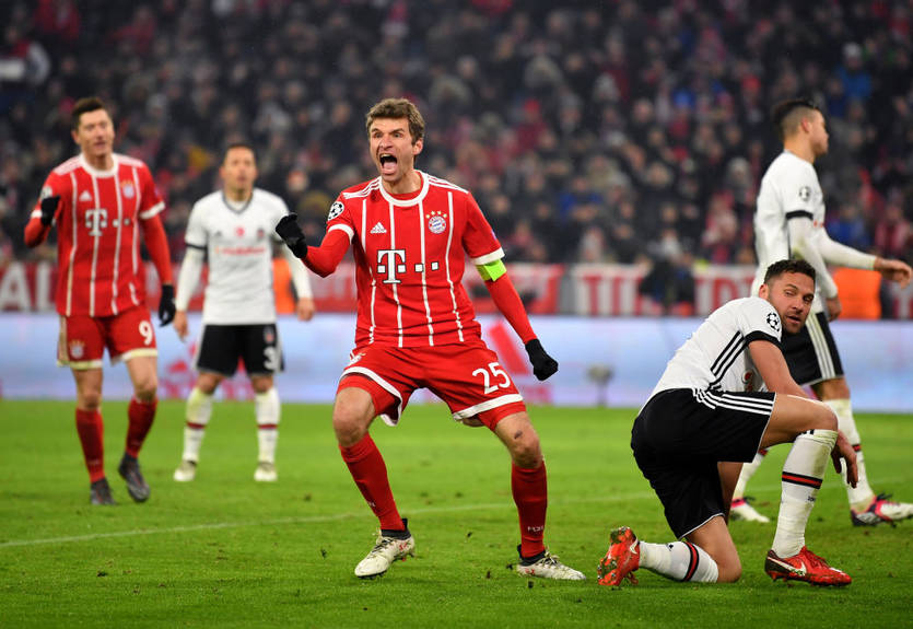 Бавария поиздевалась над Бешикташем в Лиге чемпионов Бавария поиздевалась над Бешикташем в Лиге чемпионов