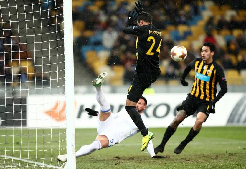 Динамо пробилось в 1/8 финала Лиги Европы