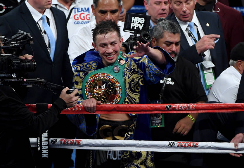 Головкин: Я выиграл первый бой и выиграю второй, но уже нокаутом Головкин: Я выиграл первый бой и выиграю второй, но уже нокаутом