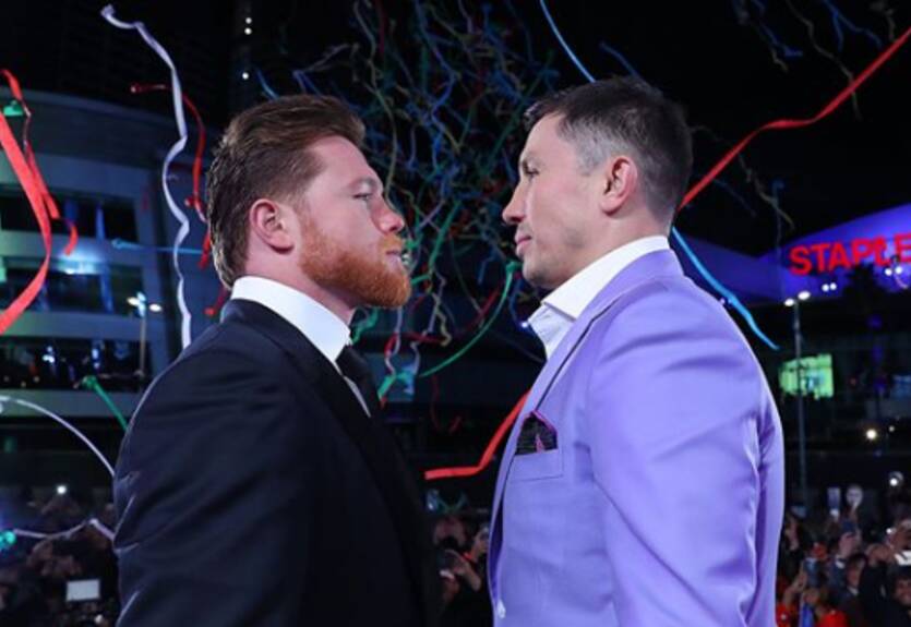 Головкин – Альварес: видео битвы взглядов