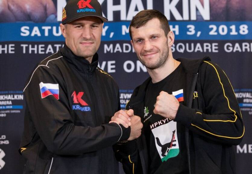 Ковалев перевесил Михалкина, Бивол оказался тяжелее Барреры