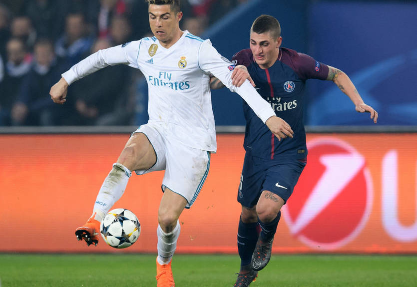 Фаны ПСЖ едва не прибили Роналду во время празднования гола