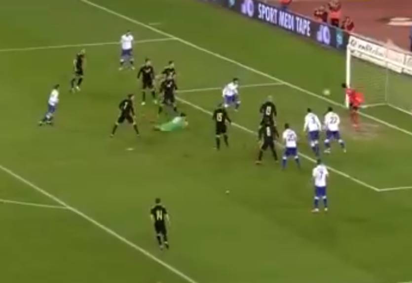 Вратарь, которым интересуется Реал, забил победный для своей команды гол в чемпионате Хорватии Вратарь, которым интересуется Реал, забил победный для своей команды гол в чемпионате Хорватии