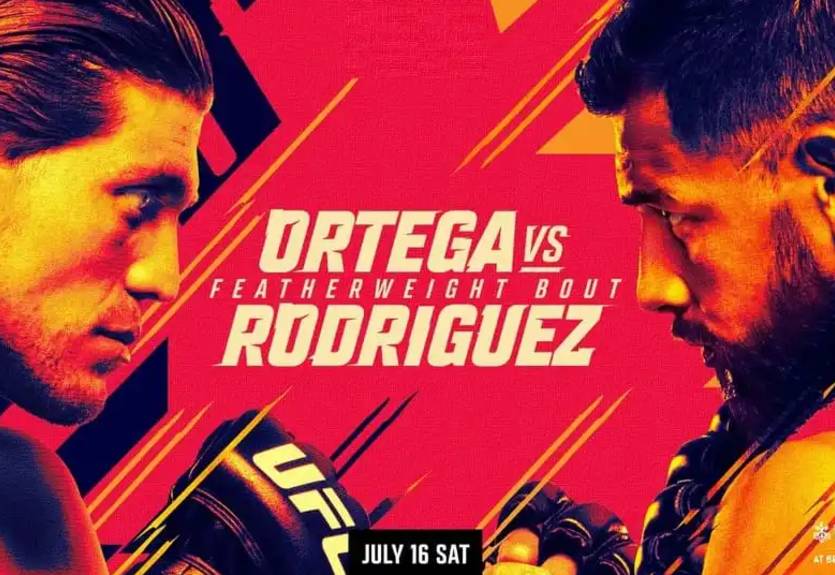 Ортега получил травму и проиграл Родригесу в первом раунде на турнире UFC Лонг-Айленд