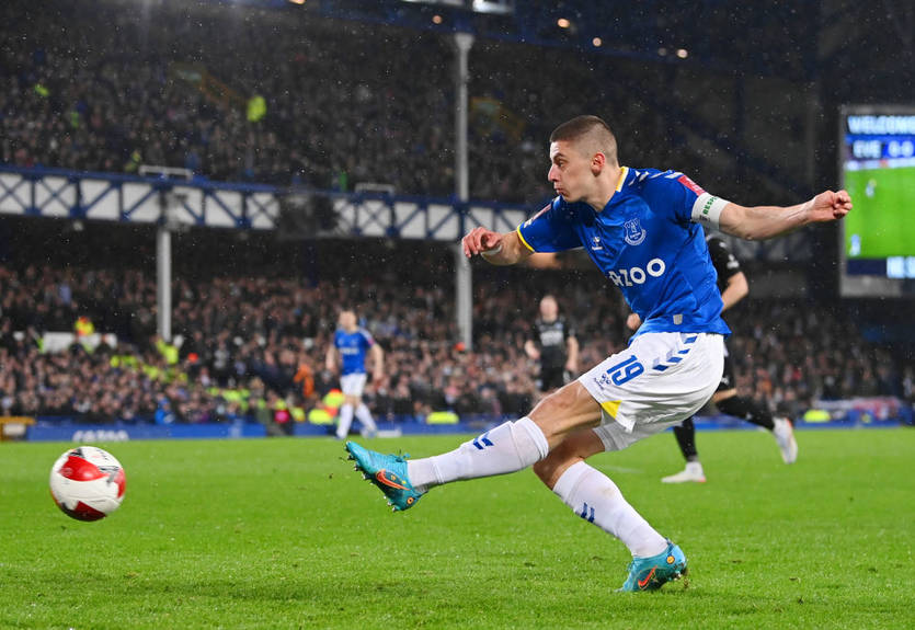 Миколенко взяв участь у презентації нової форми Евертона Миколенко взяв участь у презентації нової форми Евертона