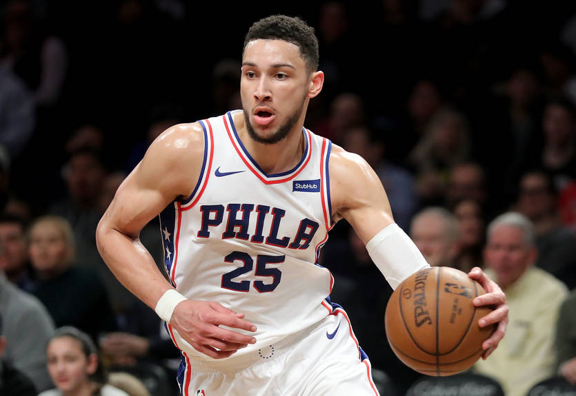 Бен Симмонс стал третьим новичком в истории, оформившим трипл-дабл без потерь