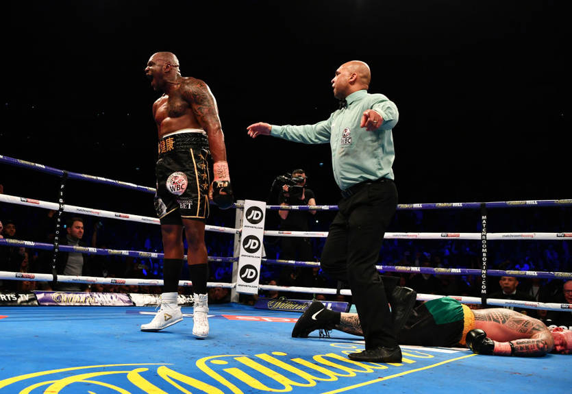 Уайт брутально отправил в нокаут Лукаса Брауна