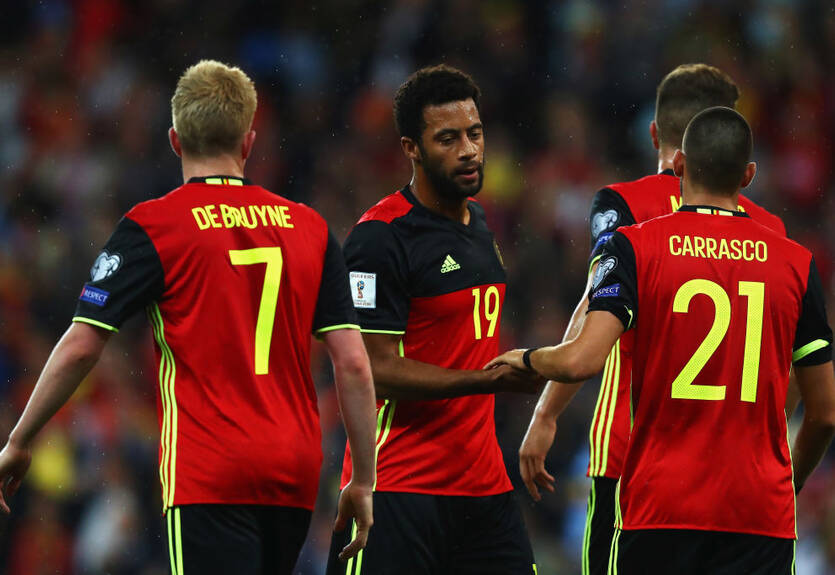 Футболисты сборной Бельгии удивили новым образом на командной фотосессии