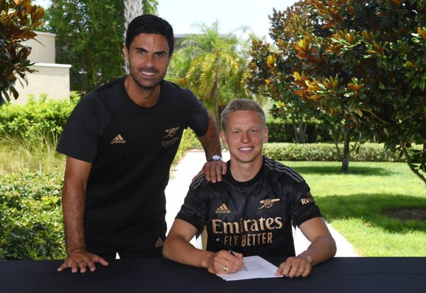 Артета: Зінченко шукає новий виклик, а Арсенал може йому це запропонувати