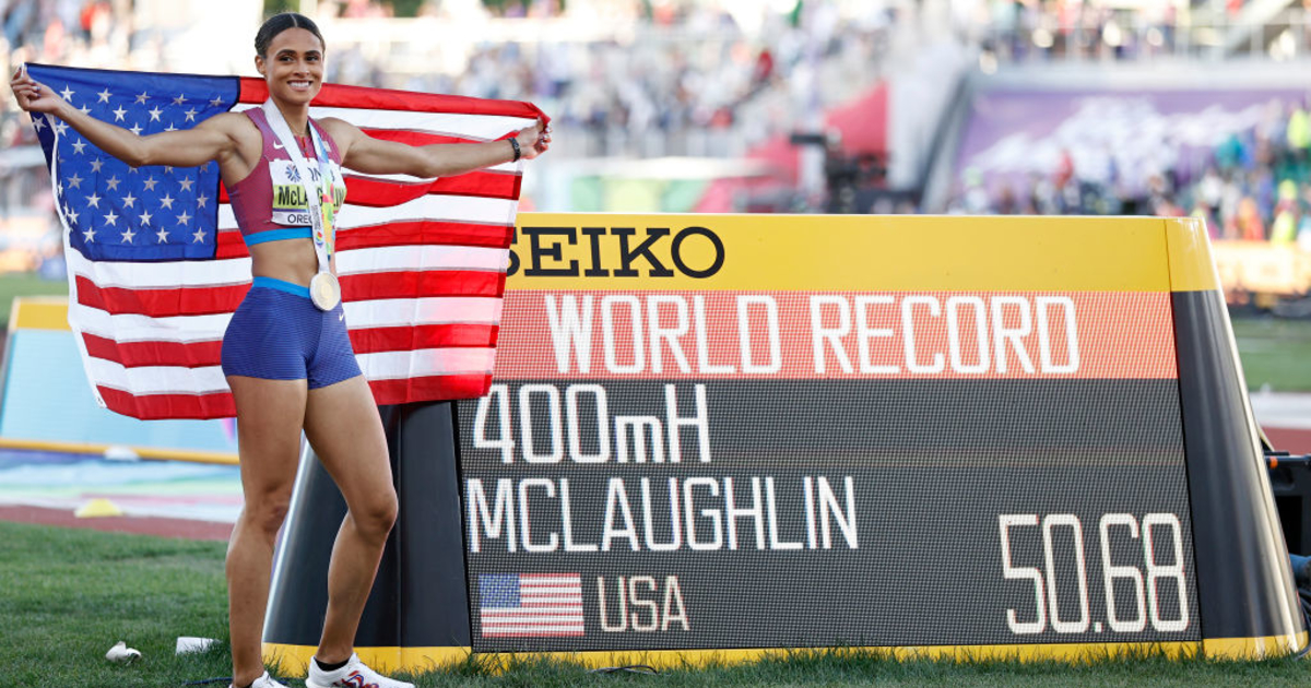 Американская бегунья установила новый мировой рекорд на дистанции 400 м ...