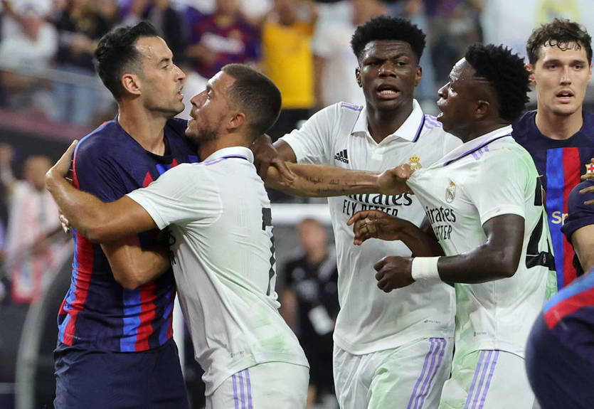 Реал - Барселона 0:1 відео голу та огляд товариського матчу