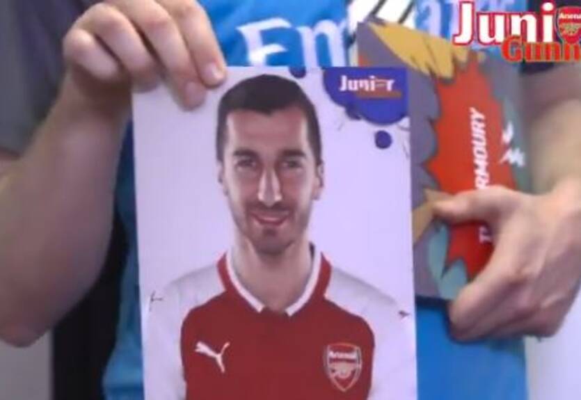 Новички Арсенала завалили тест, не сумев правильно написать фамилию Мхитаряна