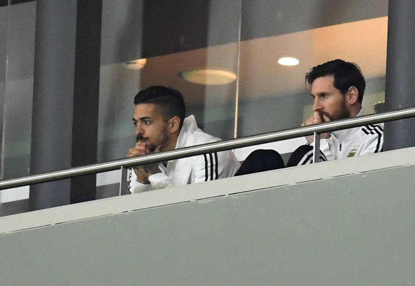 Месси не досмотрел до конца позор своей сборной в матче против Испании Месси не досмотрел до конца позор своей сборной в матче против Испании