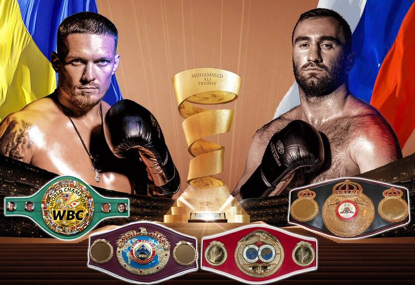 Усик и Гассиев обменялись репортажами о подготовке к финалу WBSS