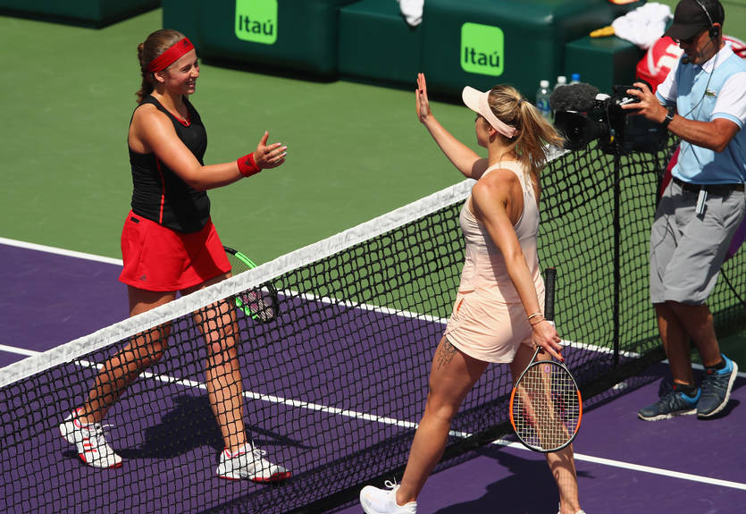 Свитолина – Остапенко: видео обзор матча 1/4 финала в Майами