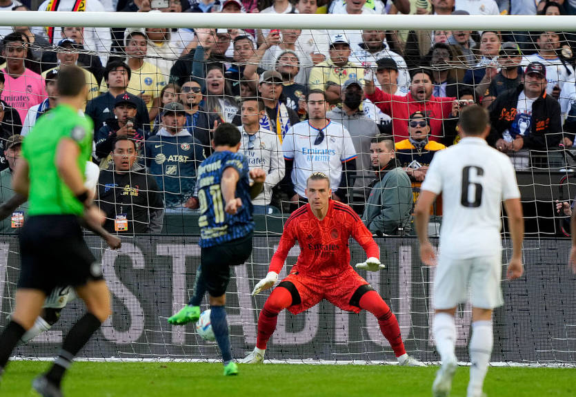 Реал с Луниным сыграл вничью с Америкой