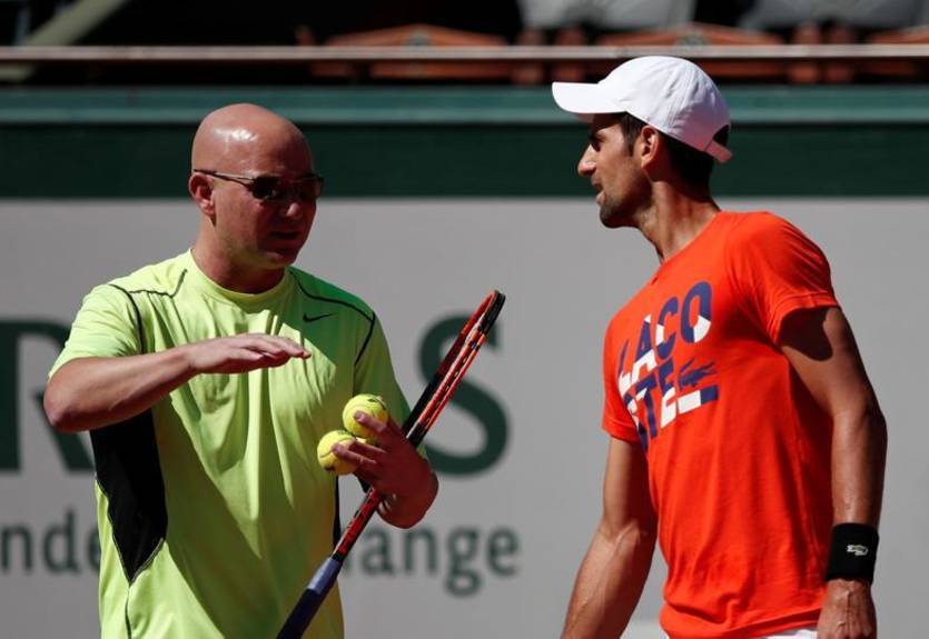 Джокович прервал сотрудничество с Агасси, не проработав вместе и года