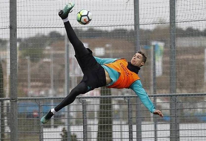 Роналду на тренировке Реала повторил свой шедевр в ворота Ювентуса