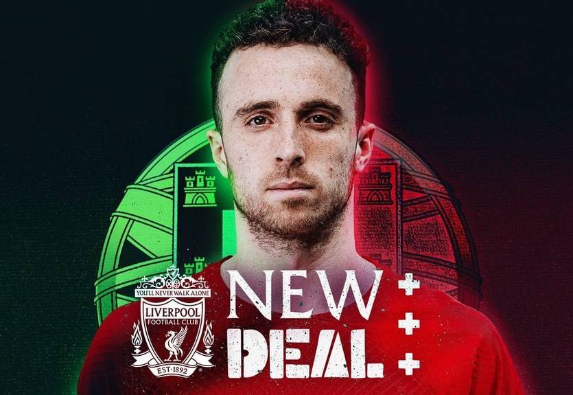 Жота подписал новый долгосрочный контракт с Ливерпулем Жота подписал новый долгосрочный контракт с Ливерпулем