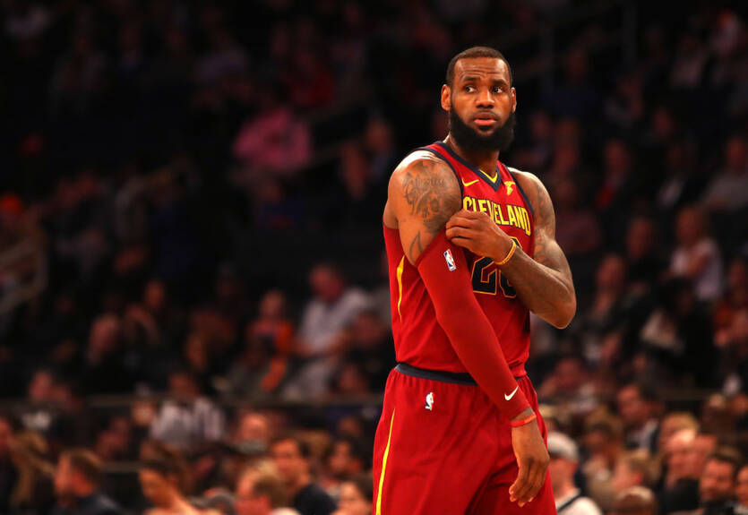 ЛеБрон установил очередной рекорд НБА (10.04.18)