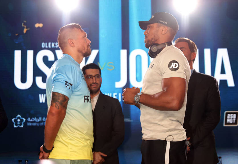 Усик - Джошуа: огненный проморолик реванша