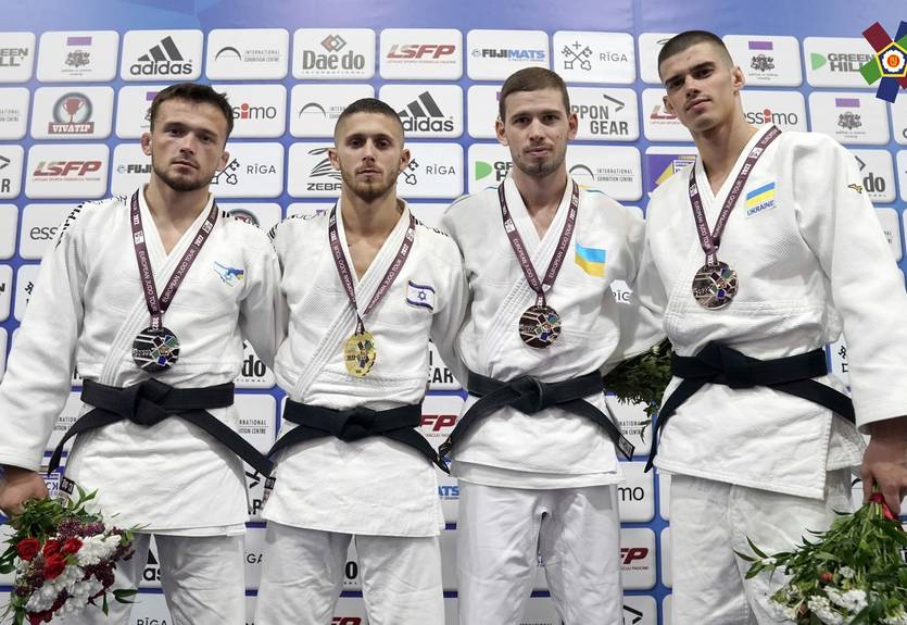 Сборная Украины по дзюдо выиграла медальный зачет Кубка Европы