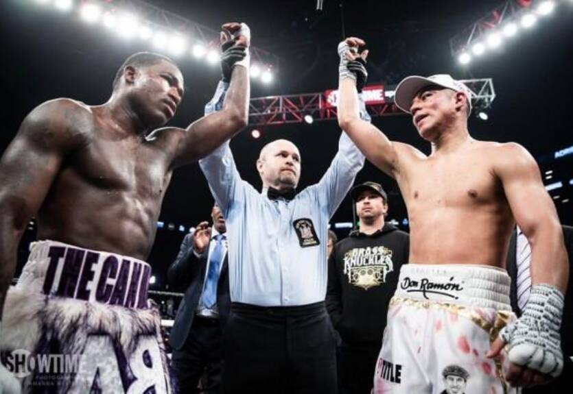 Бой Варгаса и Бронера завершился вничью