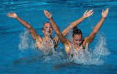 Украинские синхронистки - чемпионки Европы по водным видам спорта!
