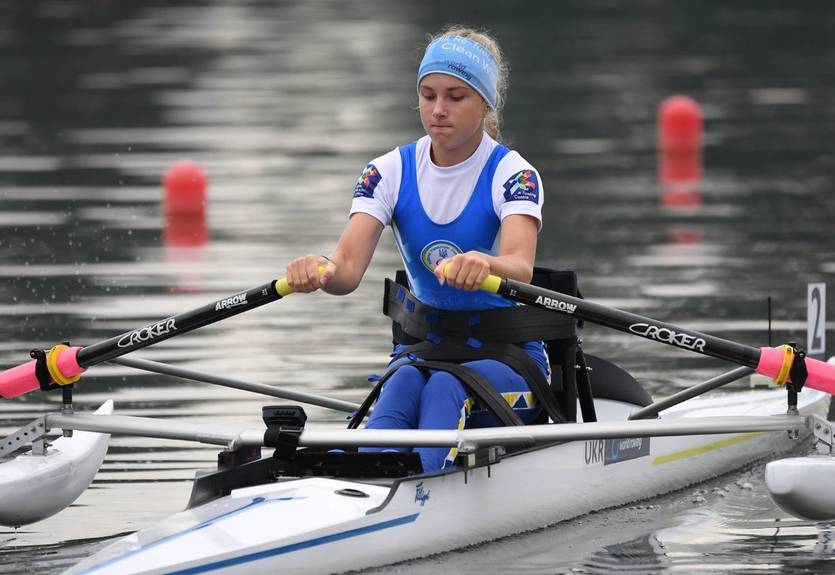 Шеремет завоевала бронзу на мультиспортивном Евро-2022 в параакадемической гребле