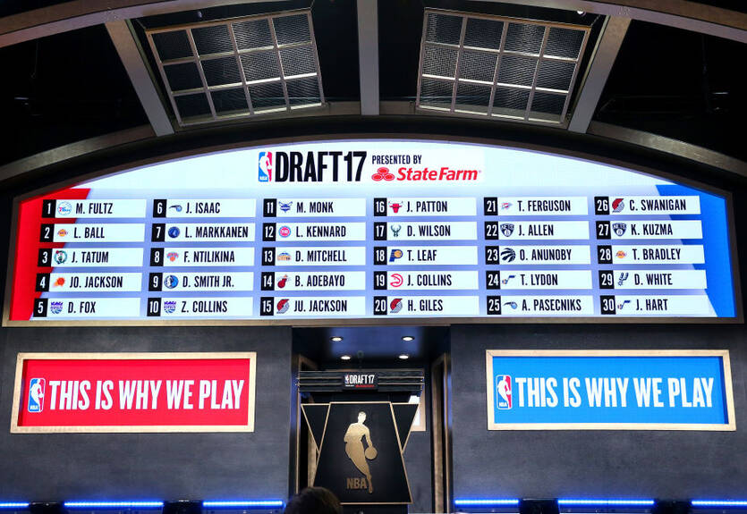 Рекордное количество игроков подали заявки на драфт НБА