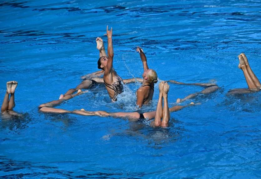 Украинские синхронистки оказались лучшими в комбинации, вновь завоевав золото на ЧЕ по водным видам спорта