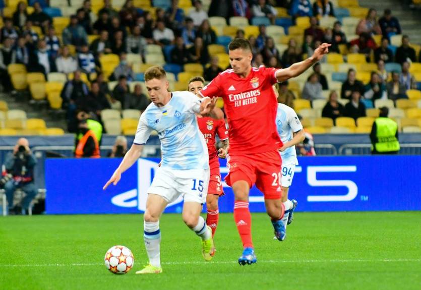 Динамо - Бенфика 0:2 как это было