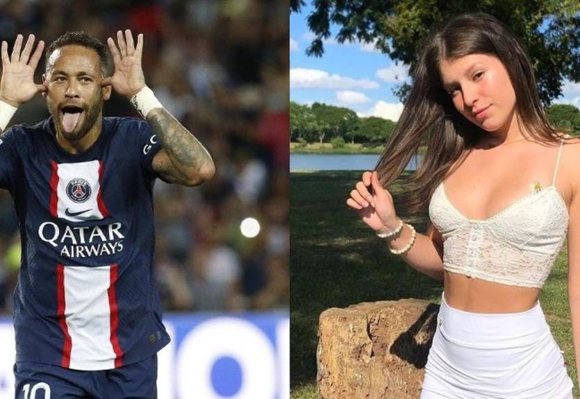 "Посмотри поближе": Горячая модель опубликовала интересную переписку с Неймаром