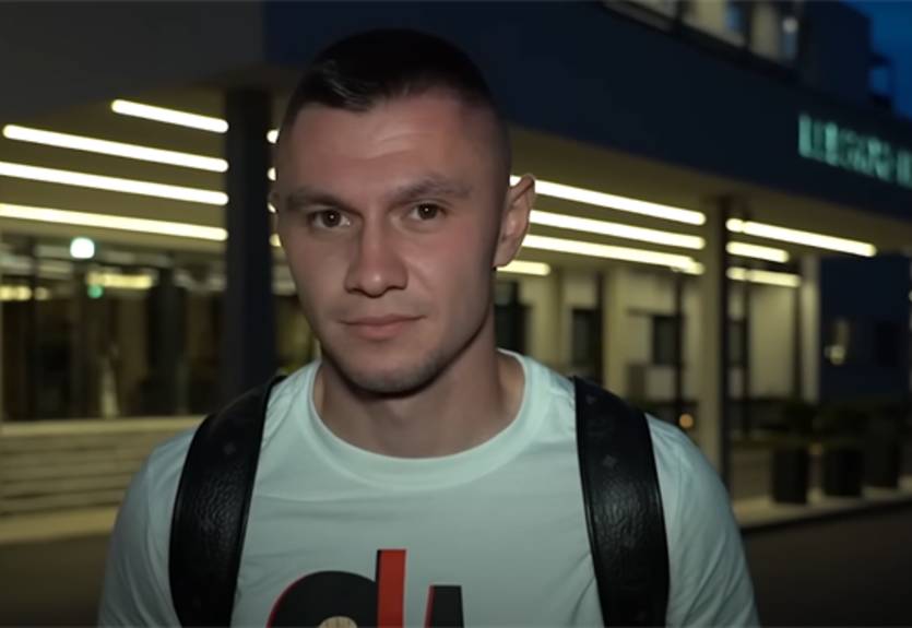 Зубков продовжує тренуватися за індивідуальною програмою