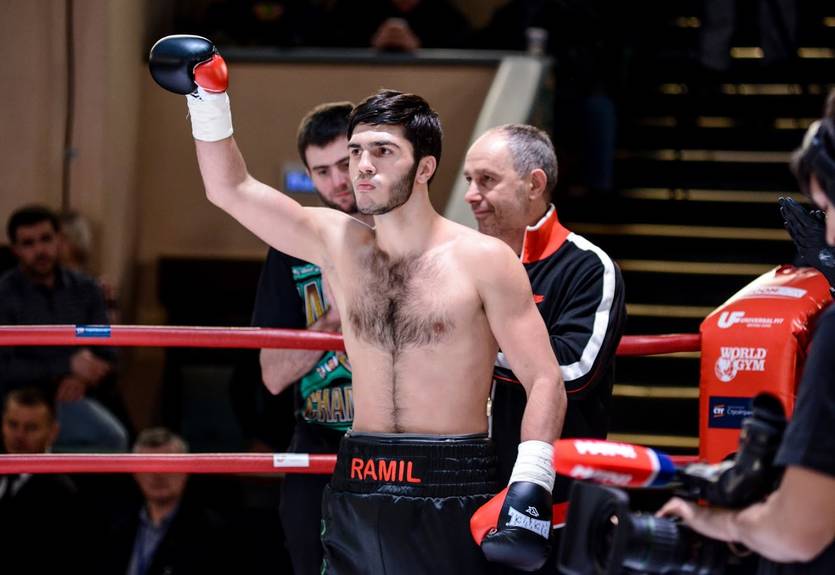 Украинец Гаджиев защитил свой пояс чемпиона WBC среди молодежи