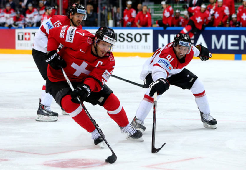 Швейцария – Австрия: онлайн видео трансляция ЧМ по хоккею