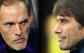 Тухель и Конте понесли наказание за стычку после лондонского дерби