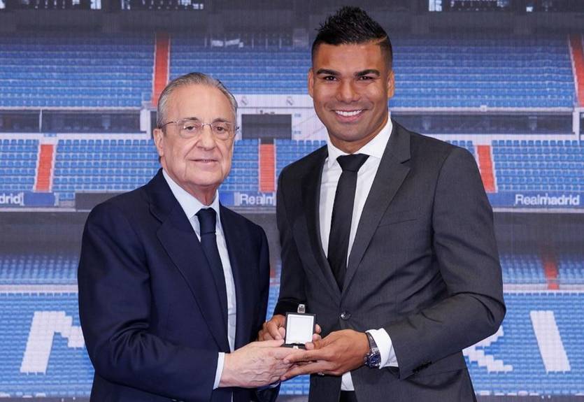 "Заслужил": Президент Реала объяснил, почему Каземиро уходит из команды