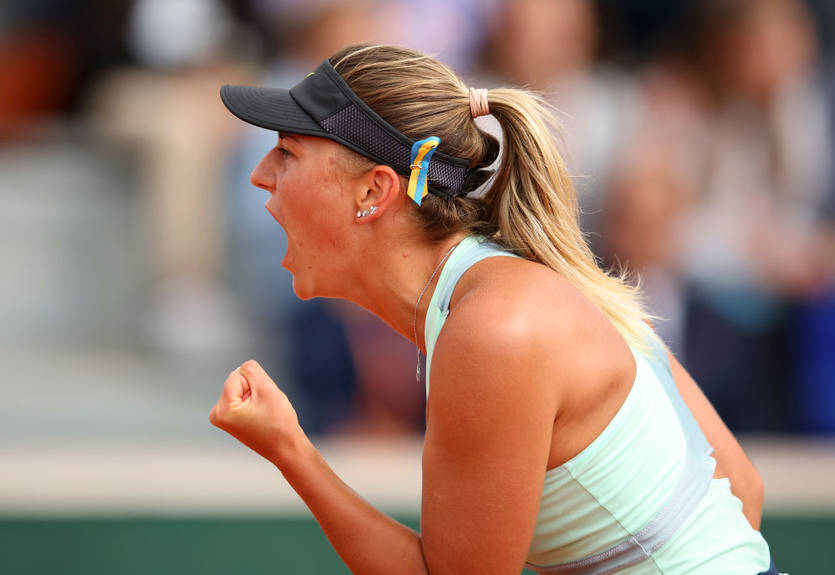 Костюк стартовала c победы на турнире WTA 250 в Канаде Костюк стартовала c победы на турнире WTA 250 в Канаде