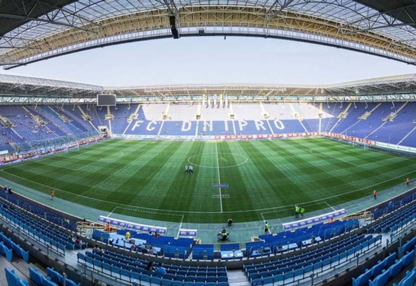 Не Днепр-Арене пропало освещение перед началом финала Кубка Украины