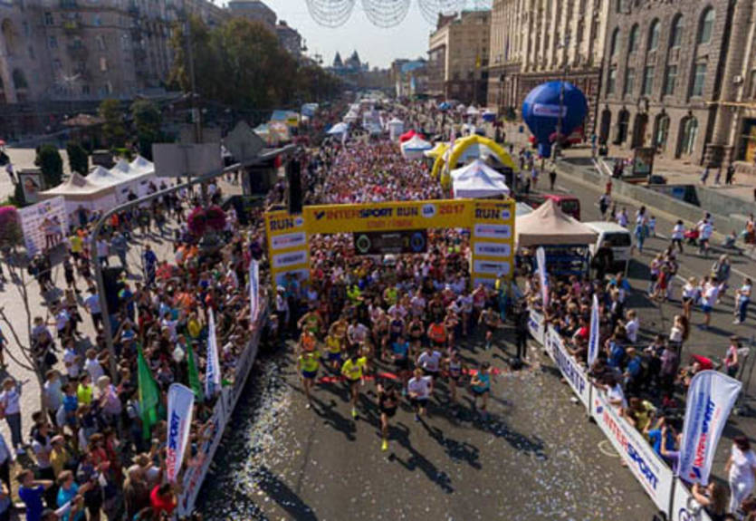 Началась регистрация на столичный забег INTERSPORT RUN UA 2018