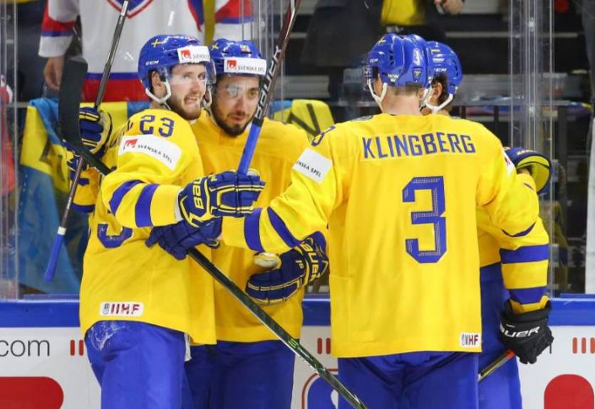 Швейцария – Швеция: видео онлайн трансляция матча ЧМ по хоккею