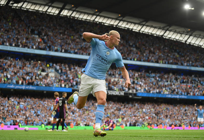 Холанд высказался о первом хет-трике за Манчестер Сити