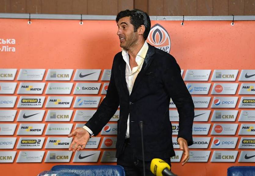 Футболисты Шахтера сорвали пресс-конференцию Фонсеки