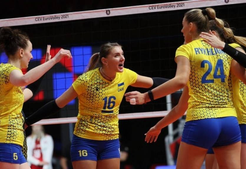 Жіноча збірна України з волейболу перемогла Португалію у матчі відбору на ЧЄ-2023 Жіноча збірна України з волейболу перемогла Португалію у матчі відбору на ЧЄ-2023
