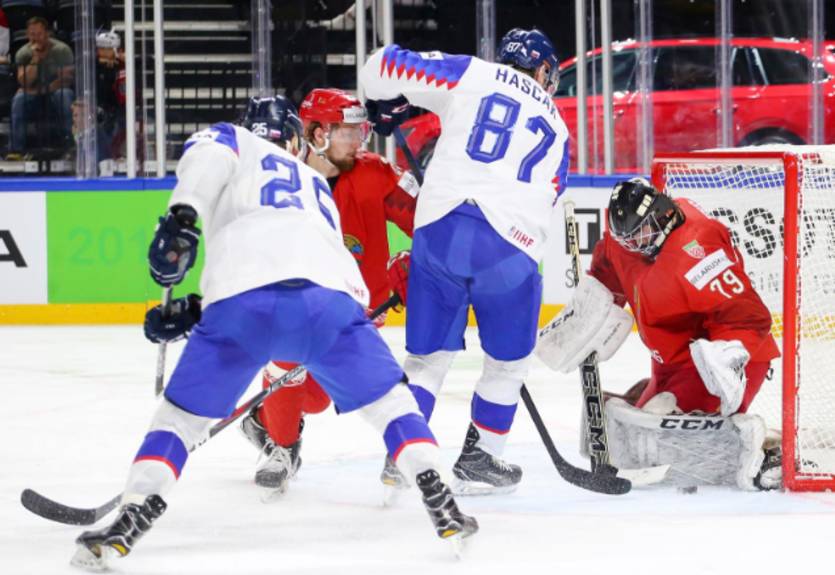 Беларусь – Словакия 4:7 видео шайб и обзор матча ЧМ-2018 по хоккею